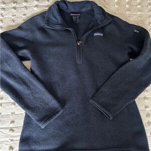 Patagonia Navy 1/4 Zip Sweater